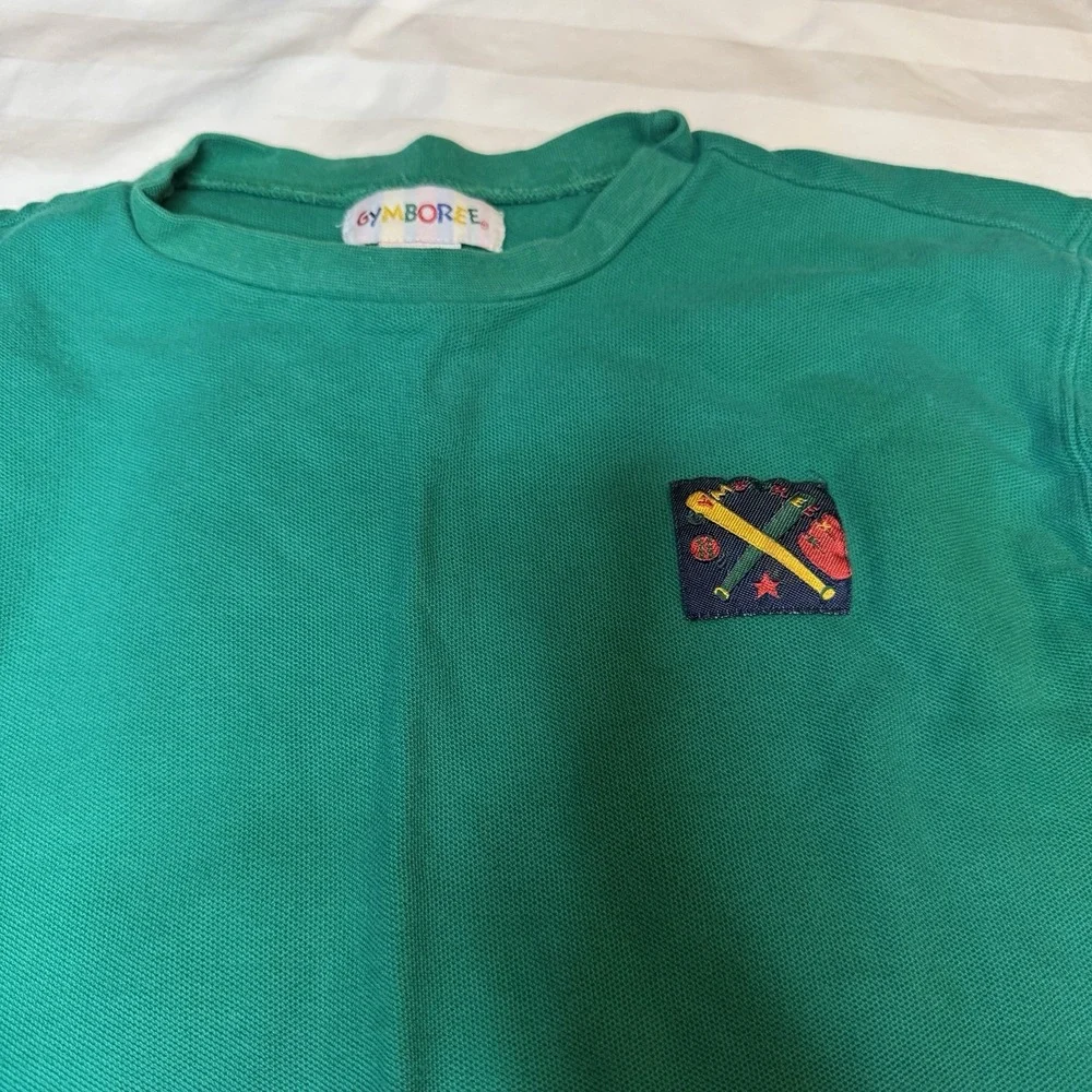 Vintage Gymboree Rainbow Tag Toddler Boy's XXL (7) Colorblock‎ 90's Baseball